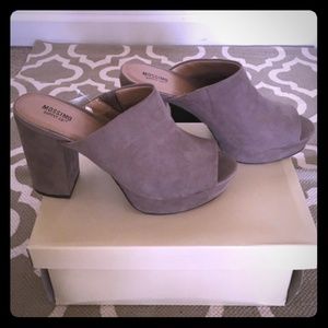 COPY - Mossimo Supply Co., “Sloan,” taupe, mule, size 8